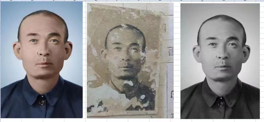东方华侨农场老照片修复实体店工作室地址电话老照片模糊修复-21